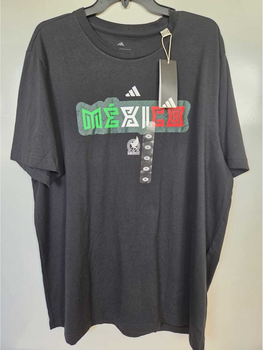 Mexico Adidas 2026 Graphic Cotton T-Shirt Tee Soccer Football XL